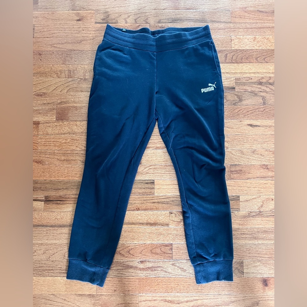 Puma Black Jogger Pants